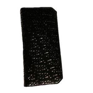 Folli Follie black patent wallet